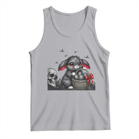 Gothic Easter Bunny Tank Top Dark Aesthetic Rabbit Gift