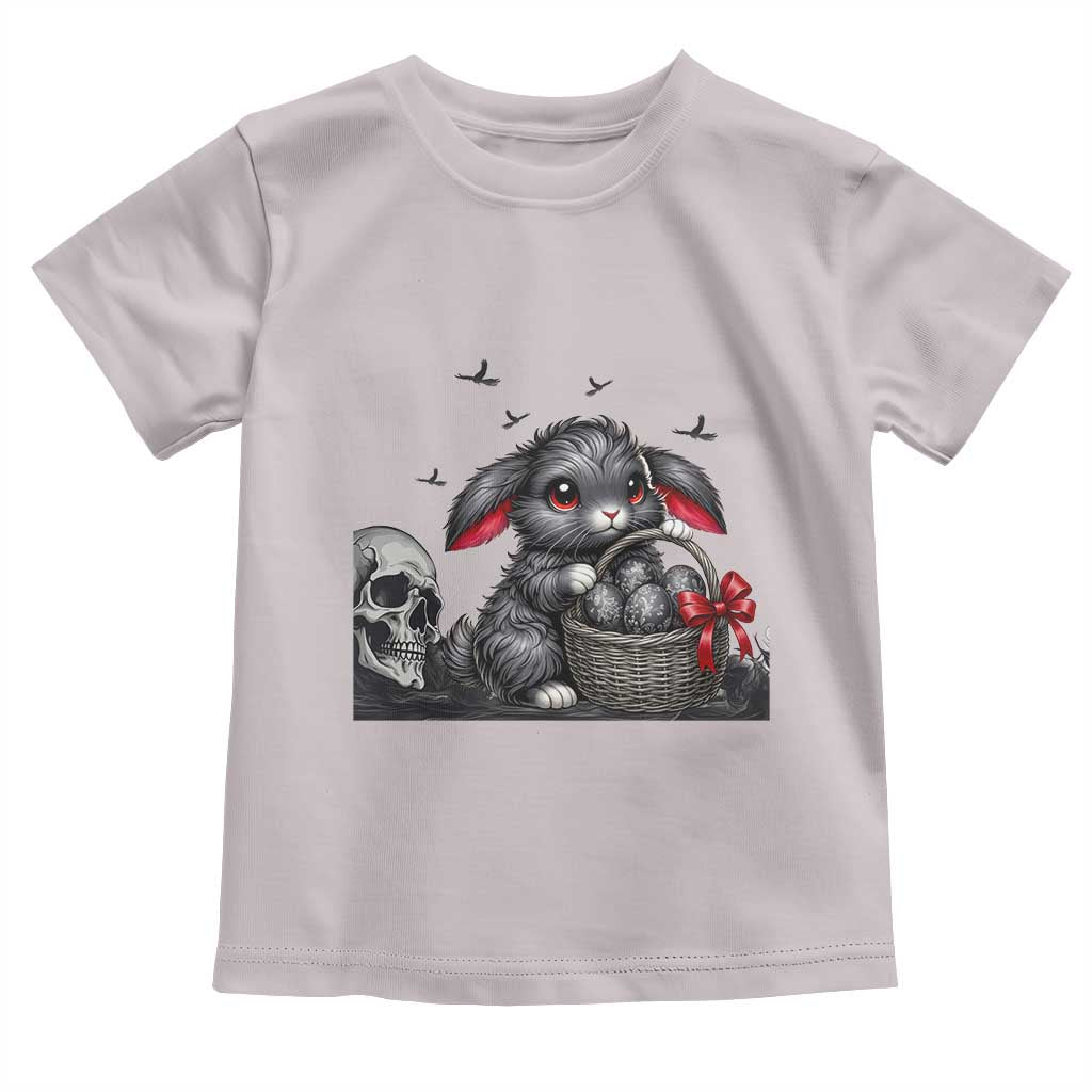 Gothic Easter Bunny Toddler T Shirt Dark Aesthetic Rabbit Gift