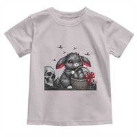 Gothic Easter Bunny Toddler T Shirt Dark Aesthetic Rabbit Gift