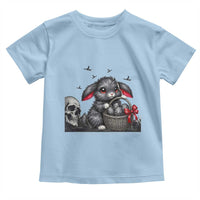 Gothic Easter Bunny Toddler T Shirt Dark Aesthetic Rabbit Gift