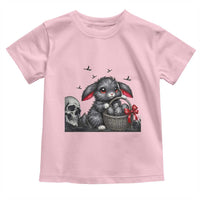 Gothic Easter Bunny Toddler T Shirt Dark Aesthetic Rabbit Gift