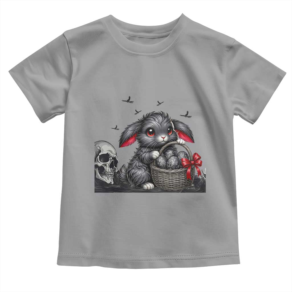 Gothic Easter Bunny Toddler T Shirt Dark Aesthetic Rabbit Gift