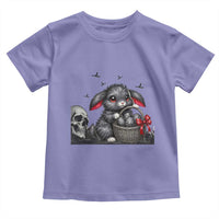 Gothic Easter Bunny Toddler T Shirt Dark Aesthetic Rabbit Gift