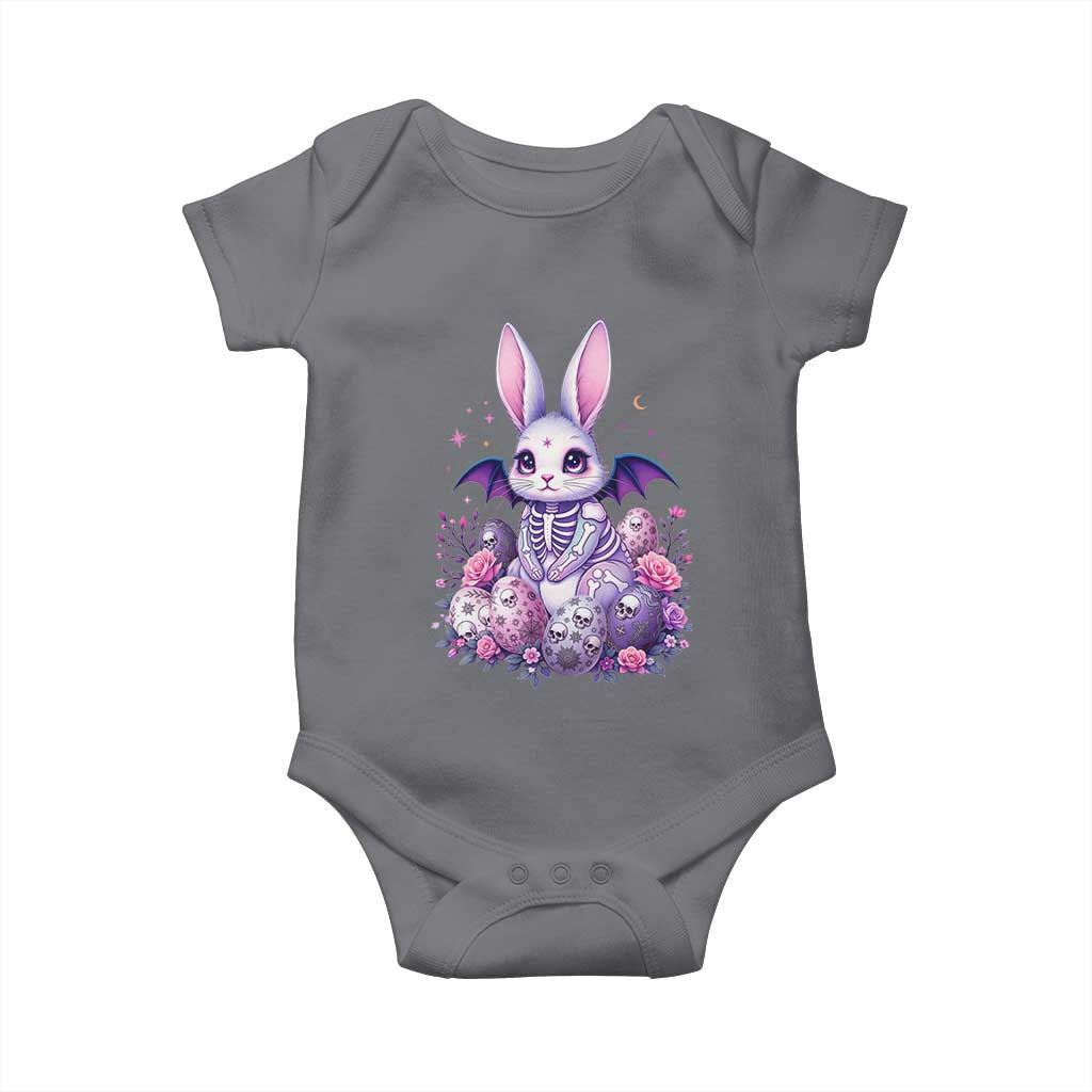 Cute Spooky Easter Bunny Baby Onesie Pastel Goth Rabbit Gift