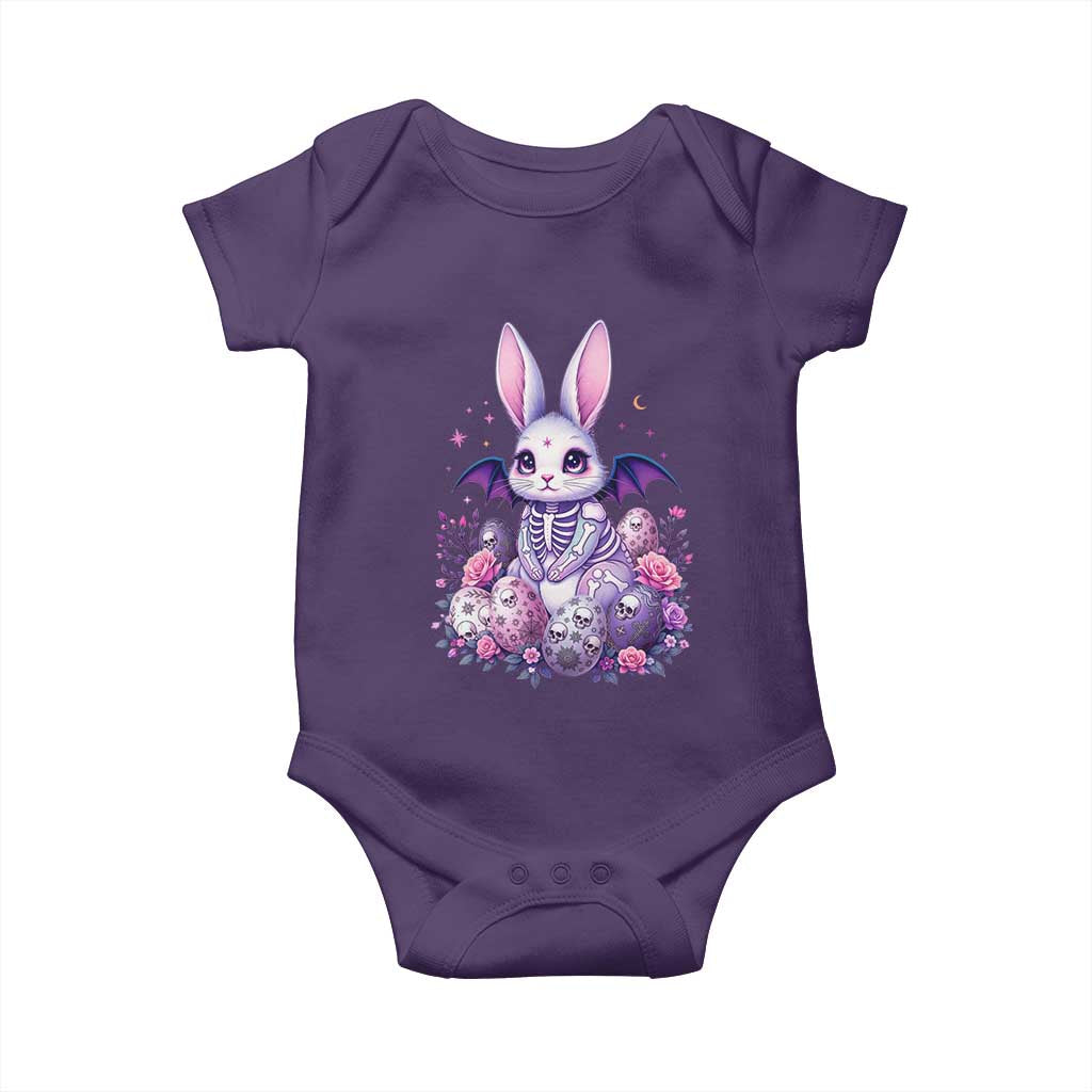 Cute Spooky Easter Bunny Baby Onesie Pastel Goth Rabbit Gift