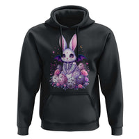 Cute Spooky Easter Bunny Hoodie Pastel Goth Rabbit Gift