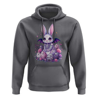 Cute Spooky Easter Bunny Hoodie Pastel Goth Rabbit Gift