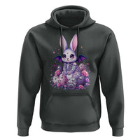 Cute Spooky Easter Bunny Hoodie Pastel Goth Rabbit Gift