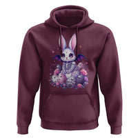 Cute Spooky Easter Bunny Hoodie Pastel Goth Rabbit Gift