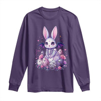 Cute Spooky Easter Bunny Long Sleeve Shirt Pastel Goth Rabbit Gift