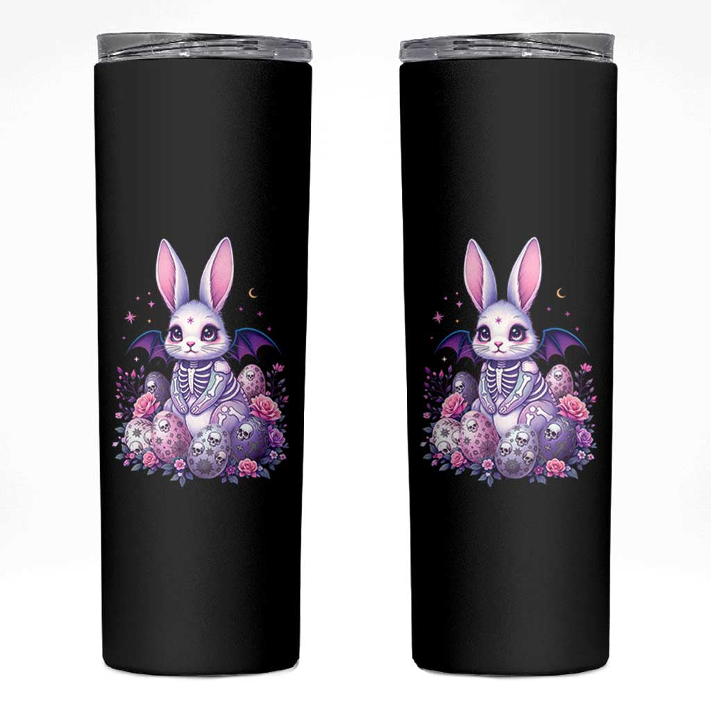 Cute Spooky Easter Bunny Skinny Tumbler Pastel Goth Rabbit Gift