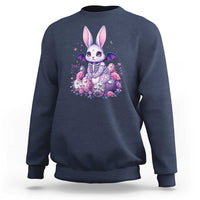 Cute Spooky Easter Bunny Sweatshirt Pastel Goth Rabbit Gift