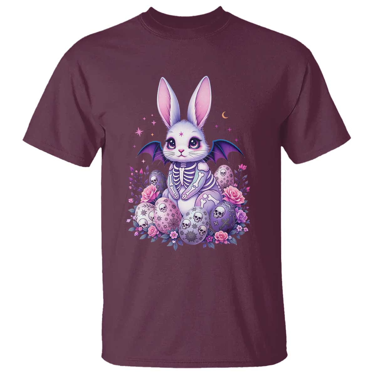 Cute Spooky Easter Bunny T Shirt Pastel Goth Rabbit Gift