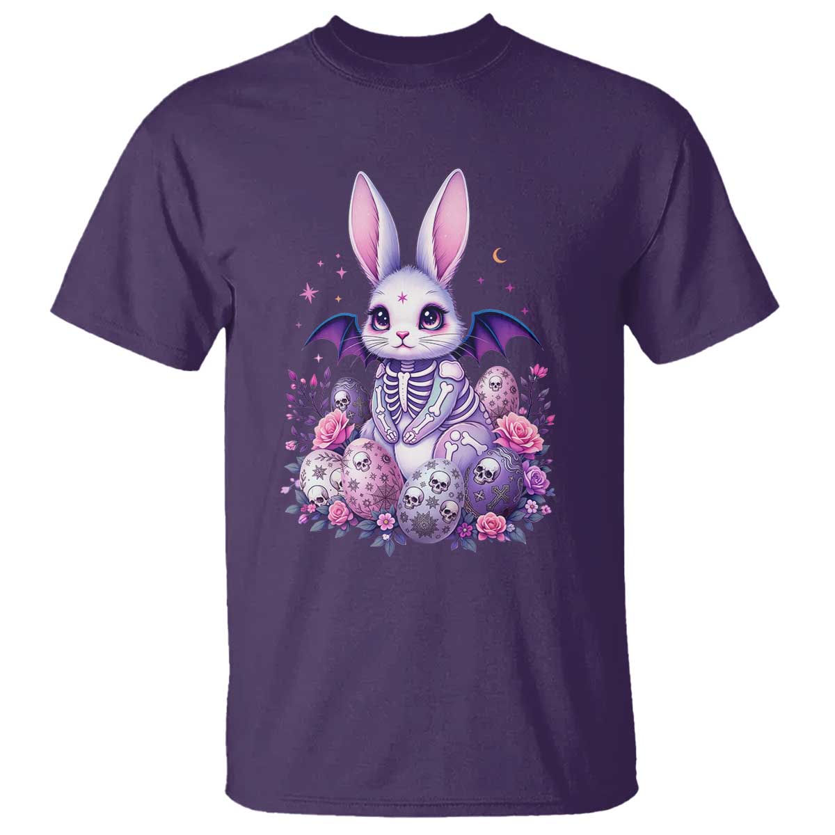 Cute Spooky Easter Bunny T Shirt Pastel Goth Rabbit Gift
