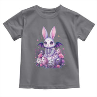 Cute Spooky Easter Bunny Toddler T Shirt Pastel Goth Rabbit Gift