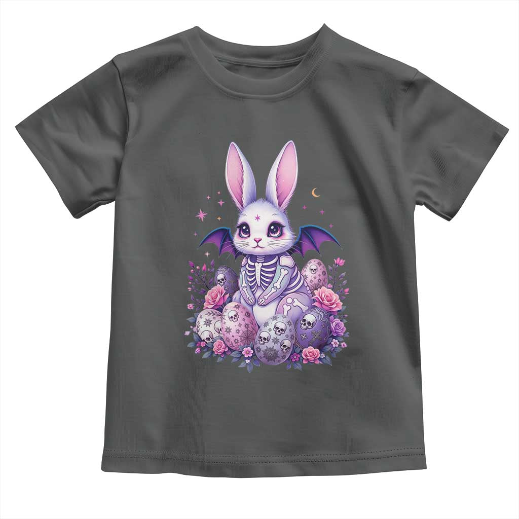 Cute Spooky Easter Bunny Toddler T Shirt Pastel Goth Rabbit Gift