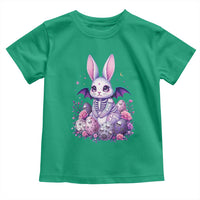 Cute Spooky Easter Bunny Toddler T Shirt Pastel Goth Rabbit Gift