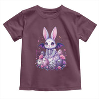 Cute Spooky Easter Bunny Toddler T Shirt Pastel Goth Rabbit Gift