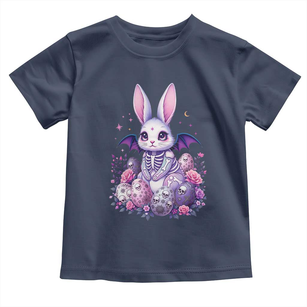 Cute Spooky Easter Bunny Toddler T Shirt Pastel Goth Rabbit Gift