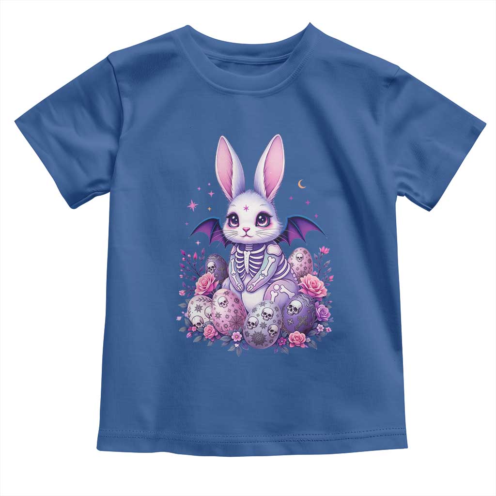 Cute Spooky Easter Bunny Toddler T Shirt Pastel Goth Rabbit Gift