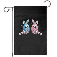 Gothic Easter Gift Garden Flag Skeleton Hands Holding Easter Eggs