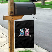 Gothic Easter Gift Garden Flag Skeleton Hands Holding Easter Eggs