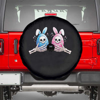 Gothic Easter Gift Spare Tire Cover Skeleton Hands Holding Easter Eggs