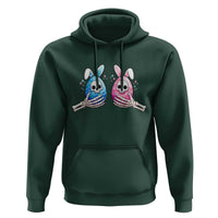 Gothic Easter Gift Hoodie Skeleton Hands Holding Easter Eggs