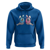 Gothic Easter Gift Hoodie Skeleton Hands Holding Easter Eggs
