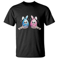 Gothic Easter Gift T Shirt Skeleton Hands Holding Easter Eggs