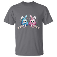 Gothic Easter Gift T Shirt Skeleton Hands Holding Easter Eggs