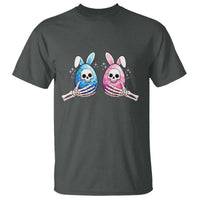 Gothic Easter Gift T Shirt Skeleton Hands Holding Easter Eggs