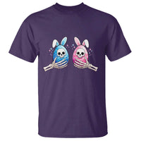 Gothic Easter Gift T Shirt Skeleton Hands Holding Easter Eggs