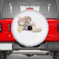 Cute Punch Baby Monkey Easter Spare Tire Cover Funny Animal Gift