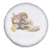 Cute Punch Baby Monkey Easter Spare Tire Cover Funny Animal Gift