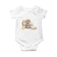 Cute Punch Baby Monkey Easter Baby Onesie Funny Animal Gift