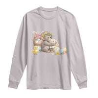 Cute Punch Baby Monkey Easter Long Sleeve Shirt Funny Animal Gift