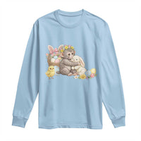 Cute Punch Baby Monkey Easter Long Sleeve Shirt Funny Animal Gift