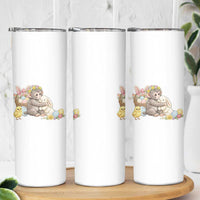 Cute Punch Baby Monkey Easter Skinny Tumbler Funny Animal Gift