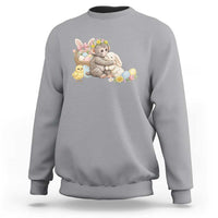 Cute Punch Baby Monkey Easter Sweatshirt Funny Animal Gift