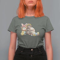 Cute Punch Baby Monkey Easter T Shirt For Women Funny Animal Gift
