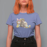 Cute Punch Baby Monkey Easter T Shirt For Women Funny Animal Gift