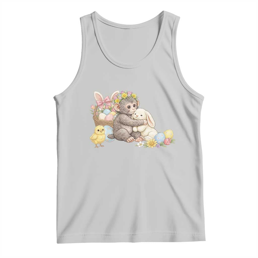 Cute Punch Baby Monkey Easter Tank Top Funny Animal Gift