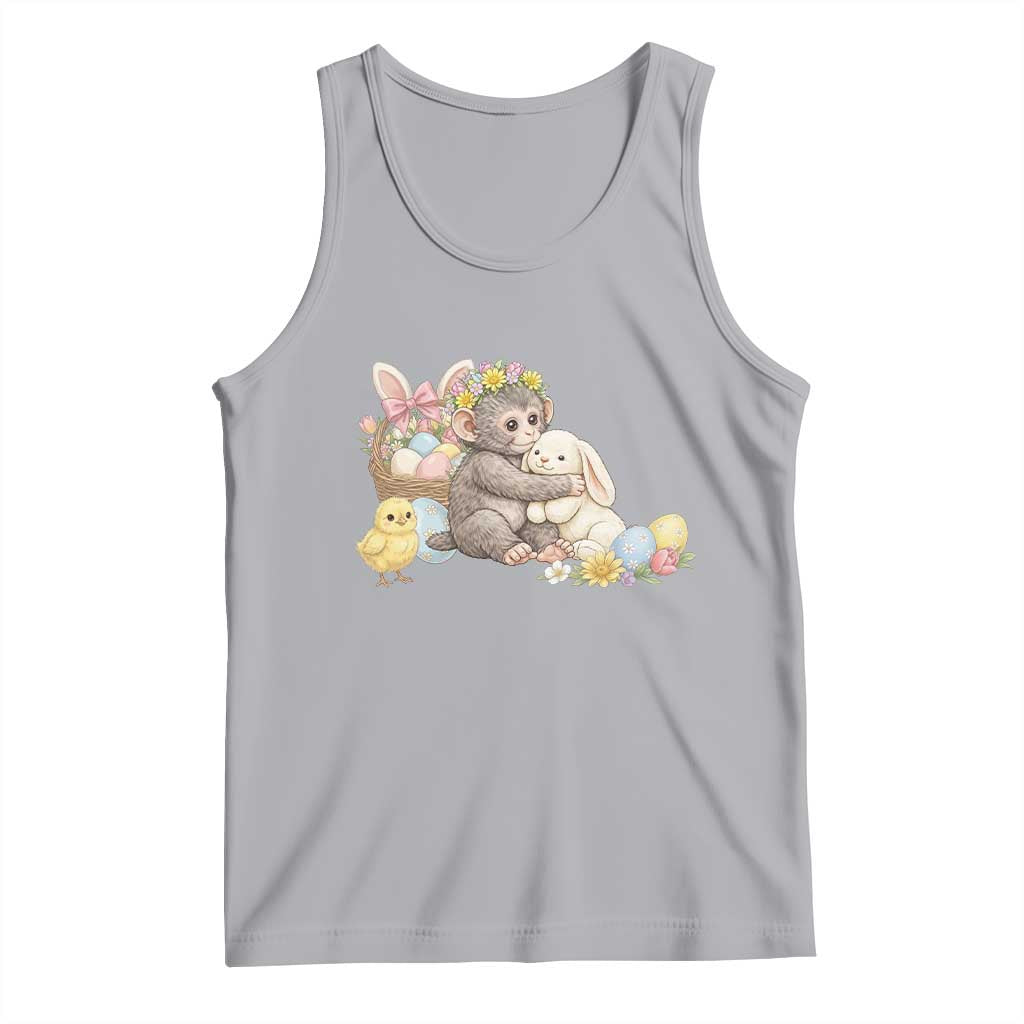 Cute Punch Baby Monkey Easter Tank Top Funny Animal Gift