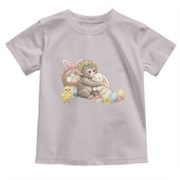 Cute Punch Baby Monkey Easter Toddler T Shirt Funny Animal Gift