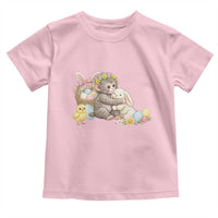 Cute Punch Baby Monkey Easter Toddler T Shirt Funny Animal Gift