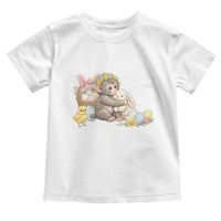 Cute Punch Baby Monkey Easter Toddler T Shirt Funny Animal Gift