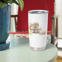 Cute Punch Baby Monkey Easter Tumbler Cup Funny Animal Gift