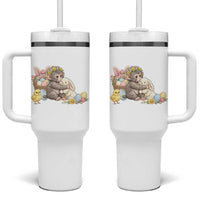Cute Punch Baby Monkey Easter Tumbler With Handle Funny Animal Gift