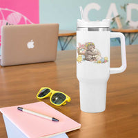 Cute Punch Baby Monkey Easter Tumbler With Handle Funny Animal Gift